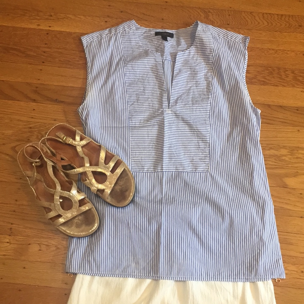 J Crew Striped Top 6